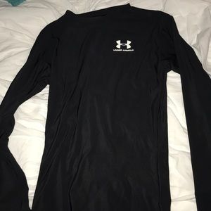 Black long sleeve compression shirt